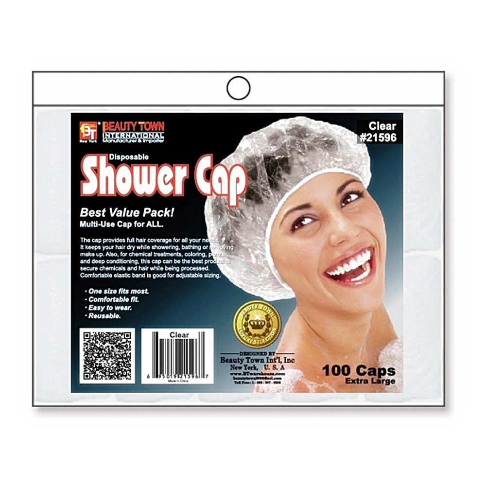 DISPOSABLE SHOWER CAP 100 CAPS Park East NY