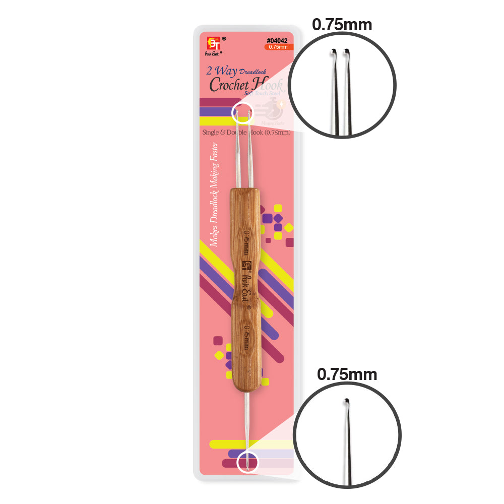 2 WAY DREADLOCK CROCHET HOOK