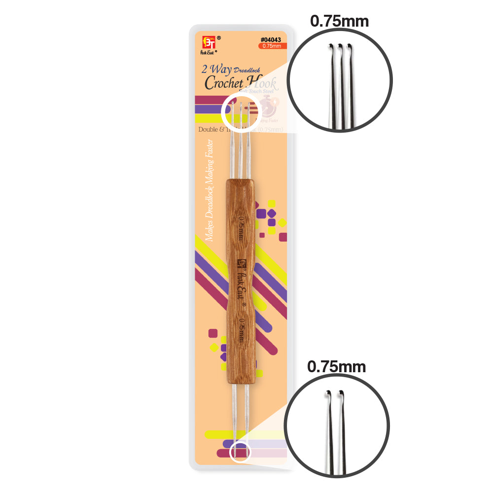 2 WAY DREADLOCK CROCHET HOOK
