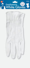 100% Cotton White Gloves for Ladies & Gentlemen