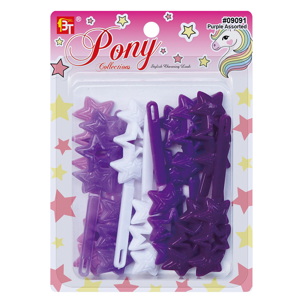 BARRETTES 3 STAR