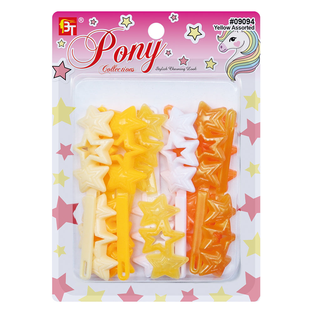 BARRETTES 3 STAR