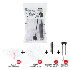 Jumbo Beads for DIY Kids' Hair Accessories