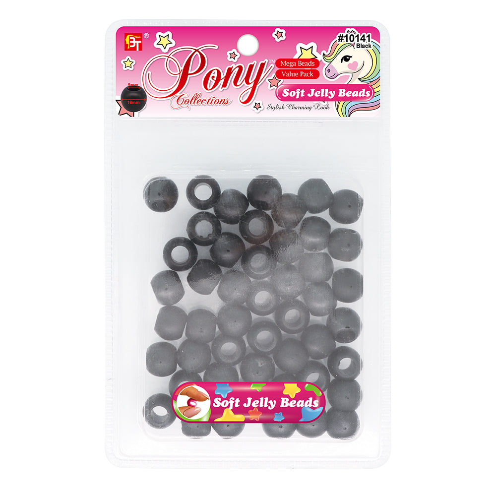 16mm MEGA SOFT JELLY ROUND BEADS VALUE PACK