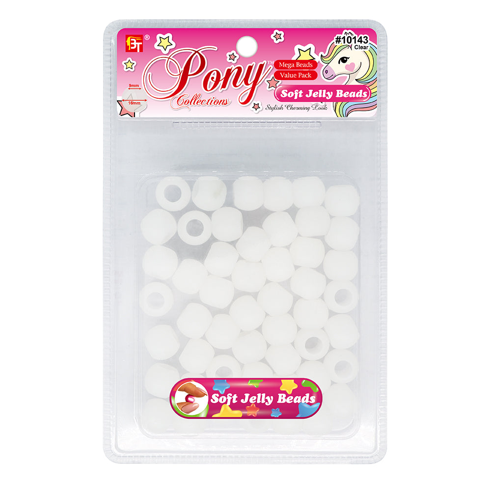 16mm MEGA SOFT JELLY ROUND BEADS VALUE PACK