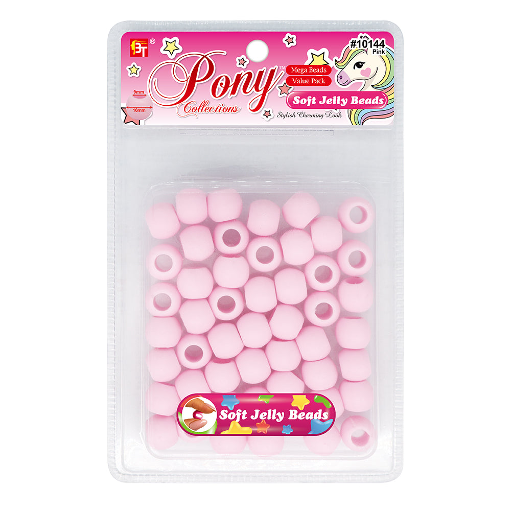 16mm MEGA SOFT JELLY ROUND BEADS VALUE PACK
