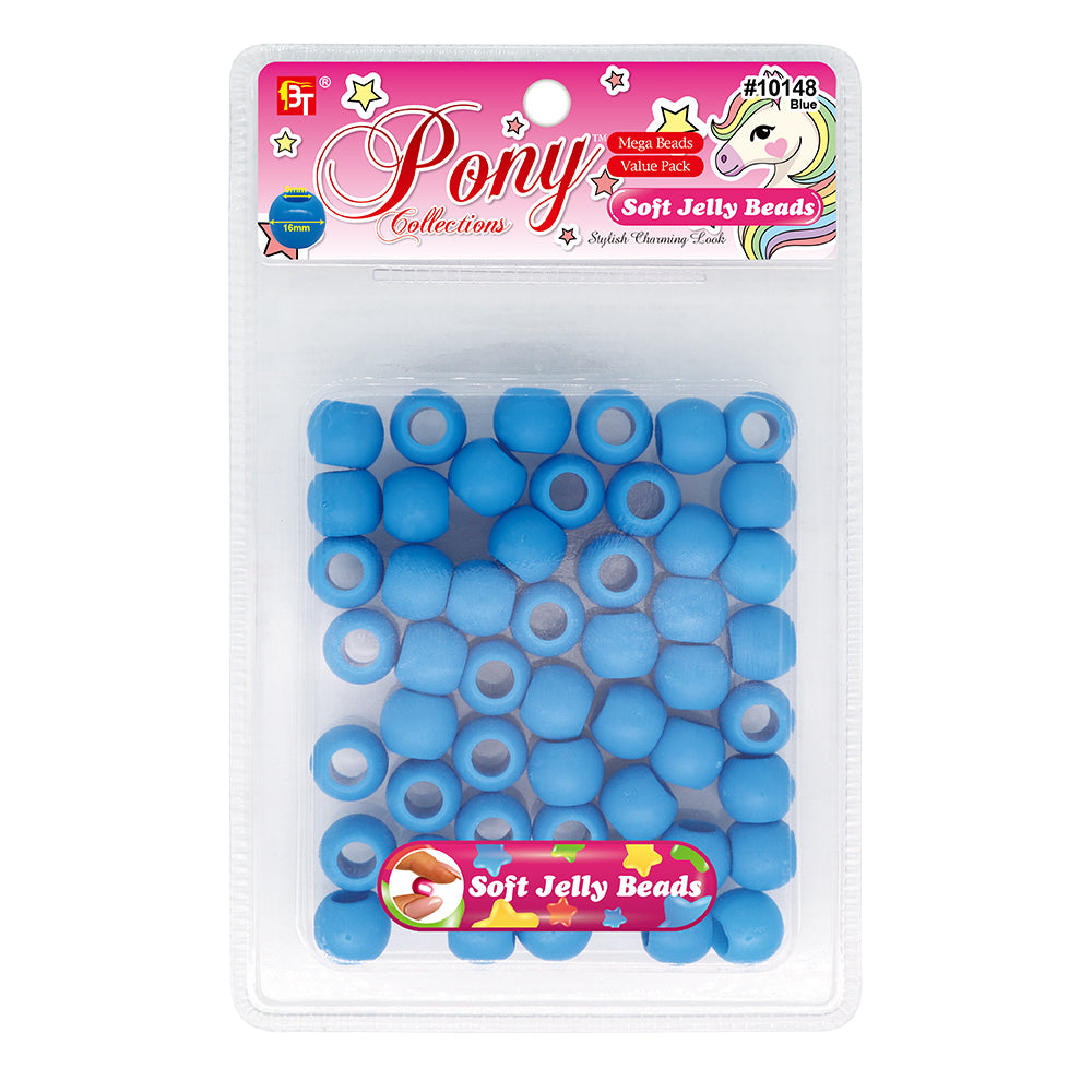 16mm MEGA SOFT JELLY ROUND BEADS VALUE PACK