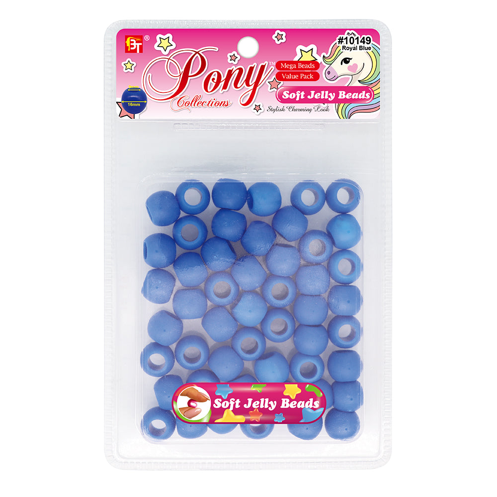 16mm MEGA SOFT JELLY ROUND BEADS VALUE PACK