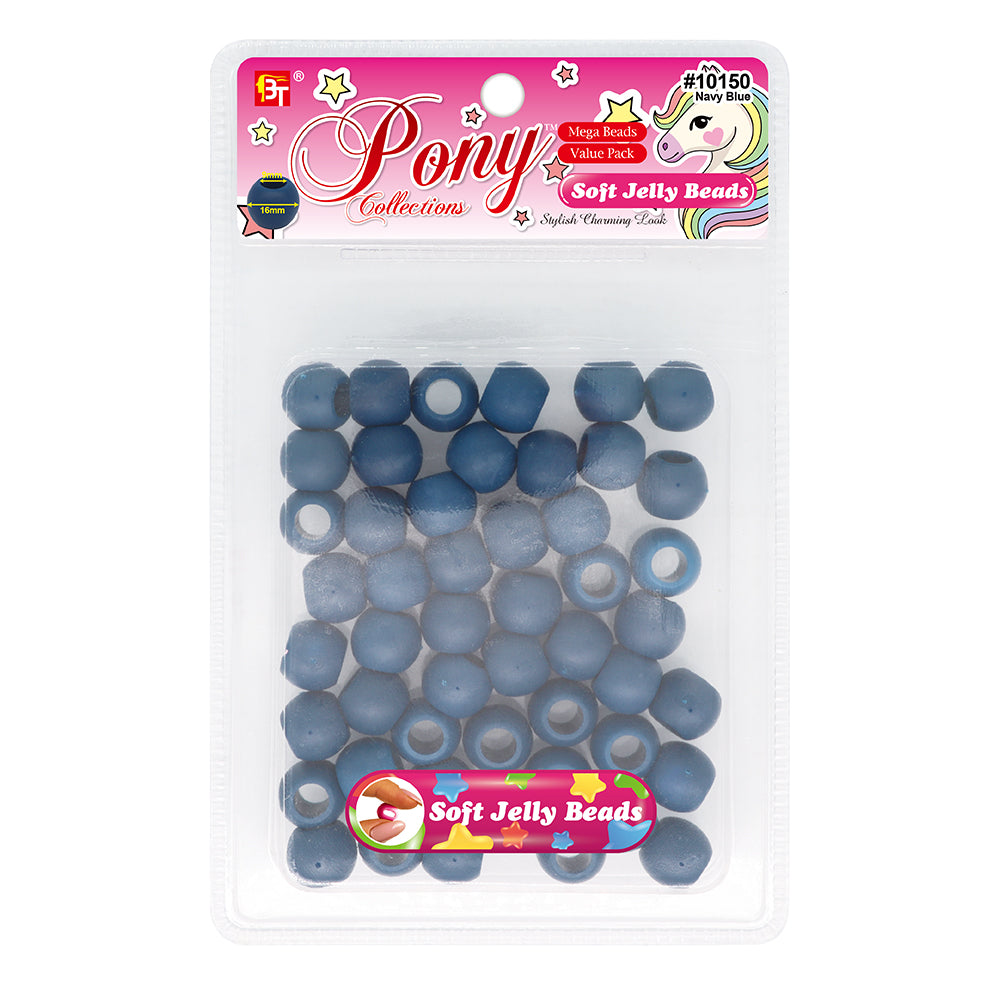 16mm MEGA SOFT JELLY ROUND BEADS VALUE PACK