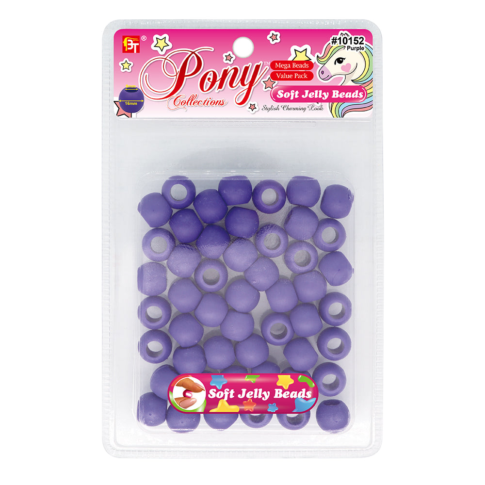 16mm MEGA SOFT JELLY ROUND BEADS VALUE PACK