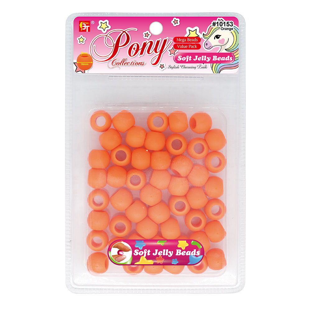 16mm MEGA SOFT JELLY ROUND BEADS VALUE PACK