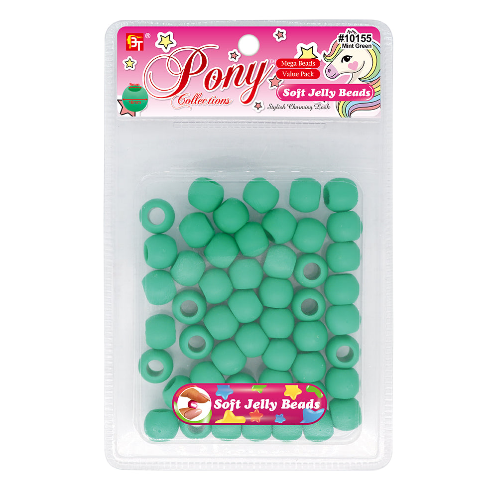 16mm MEGA SOFT JELLY ROUND BEADS VALUE PACK