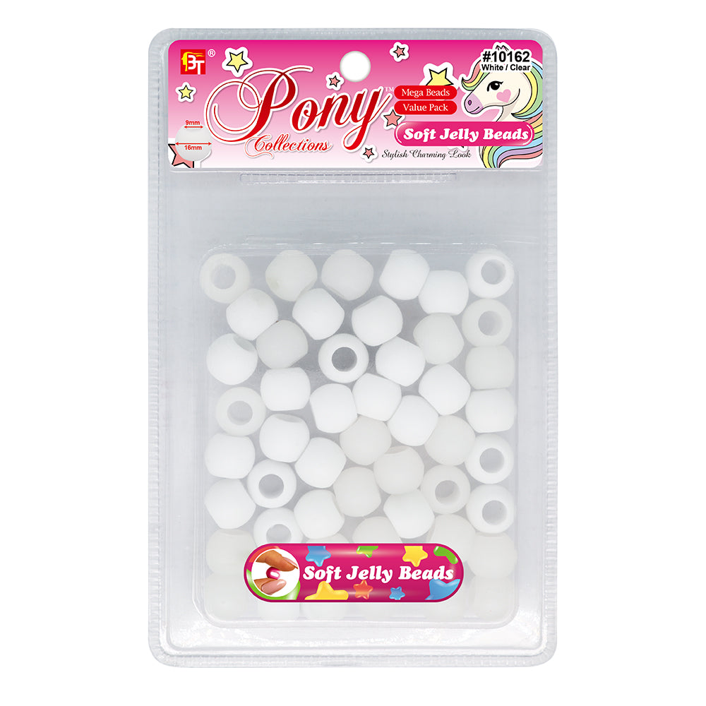 16mm MEGA SOFT JELLY ROUND BEADS VALUE PACK