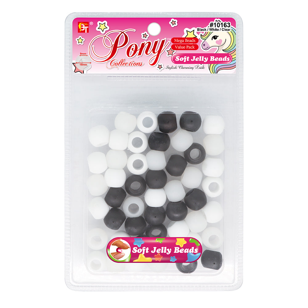 16mm MEGA SOFT JELLY ROUND BEADS VALUE PACK