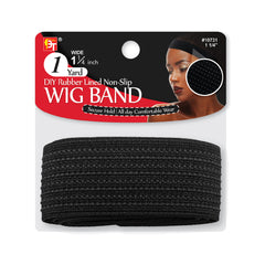 DIY RUBBER LINED NON-SLIP WIG BAND (1 YARD)