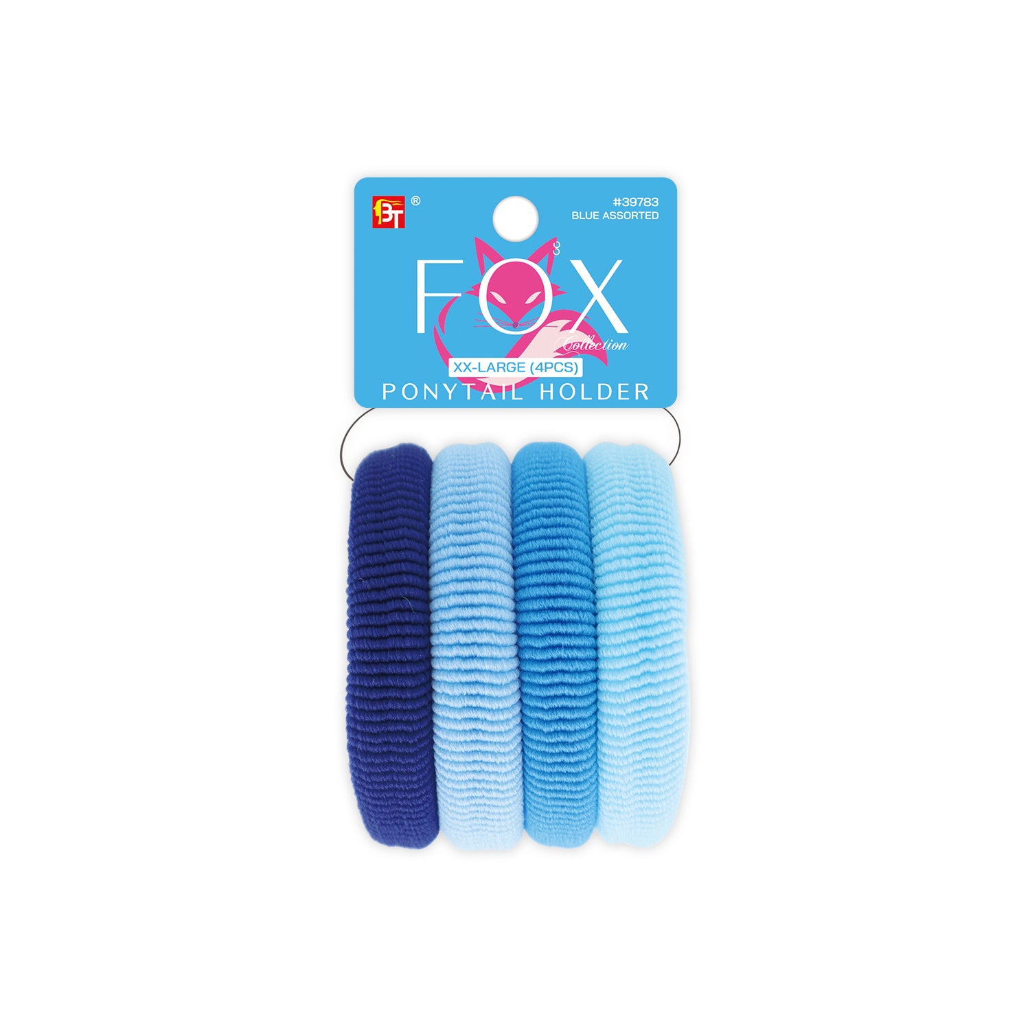 XX-LARGE PONYTAIL HOLDER 4BANDS