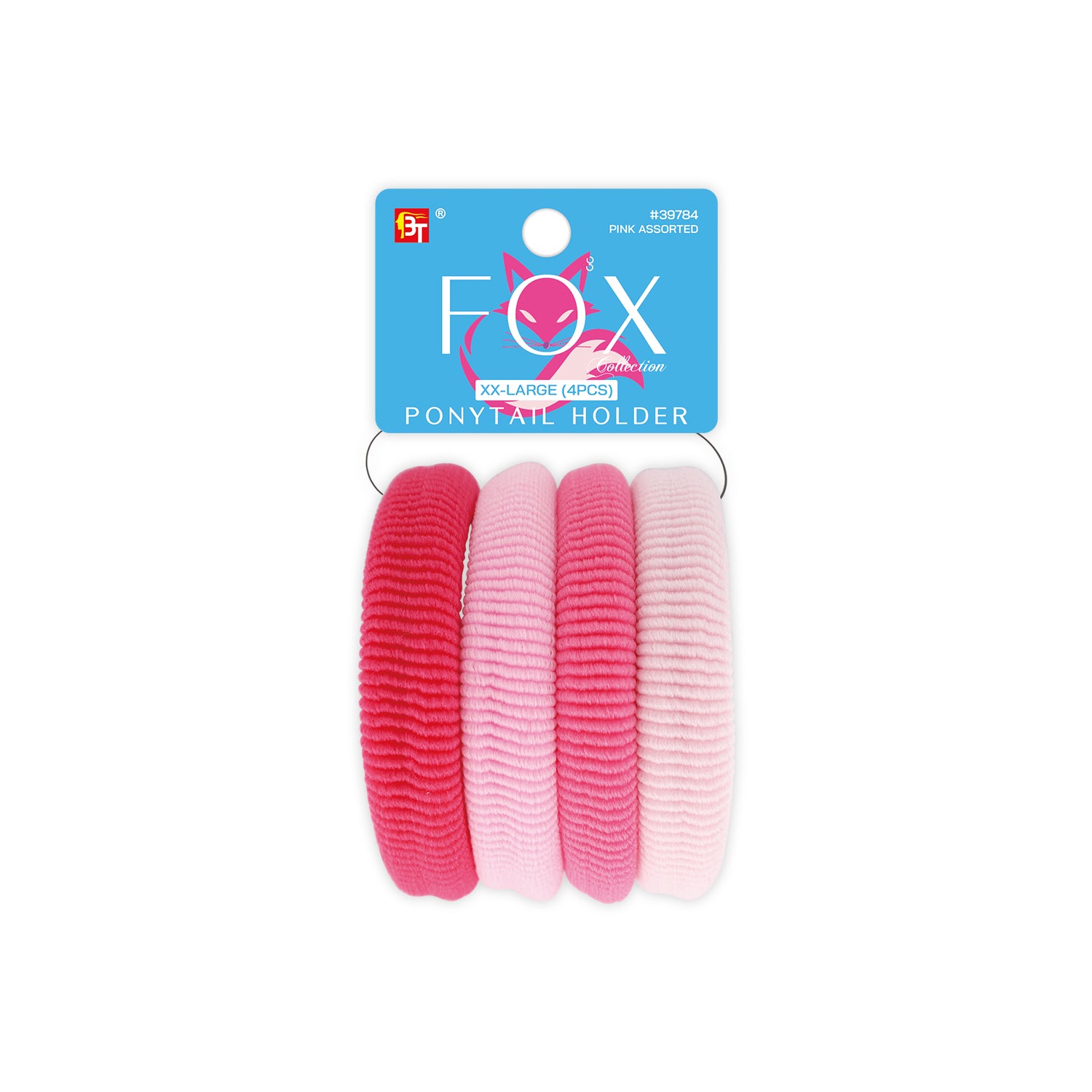 XX-LARGE PONYTAIL HOLDER 4BANDS