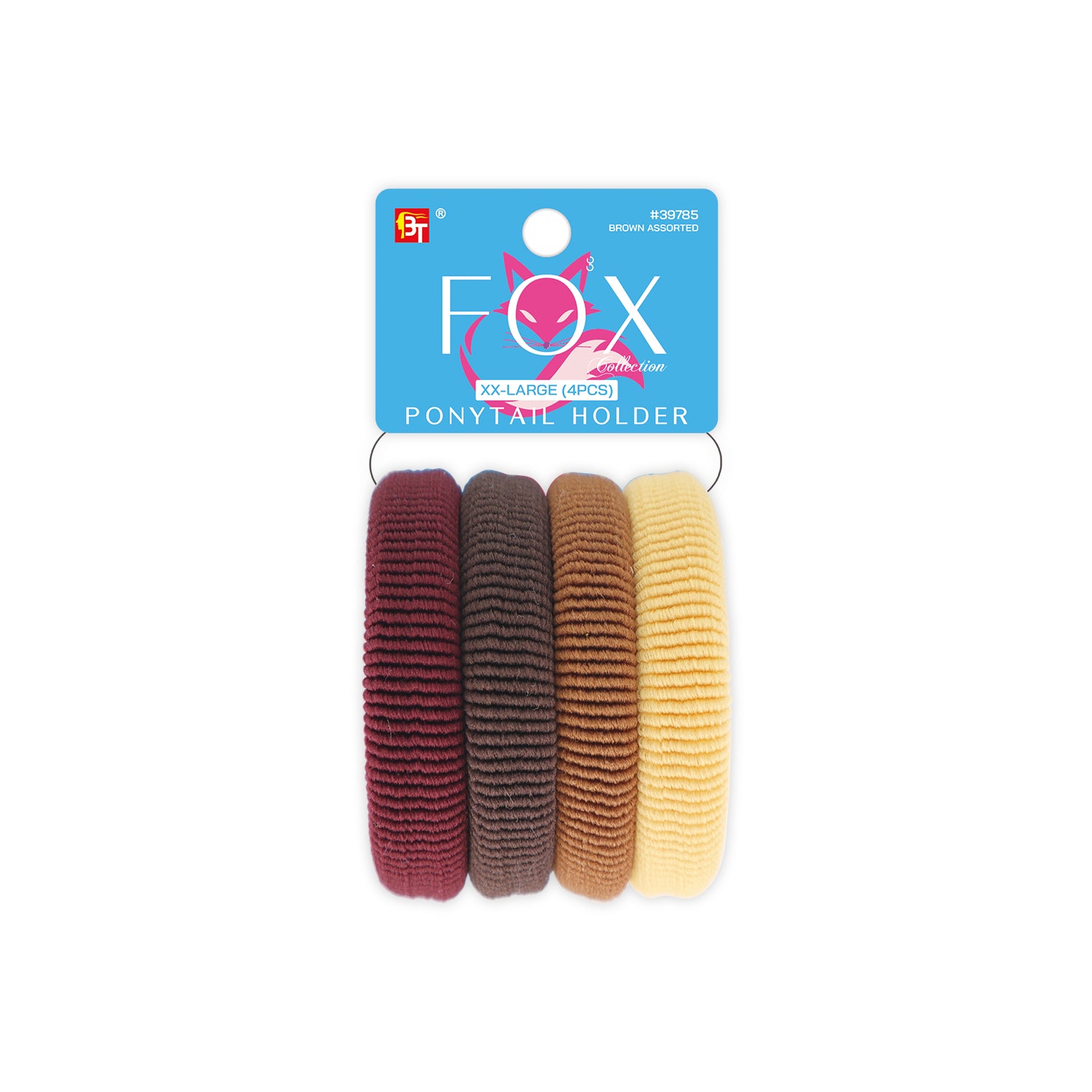 XX-LARGE PONYTAIL HOLDER 4BANDS