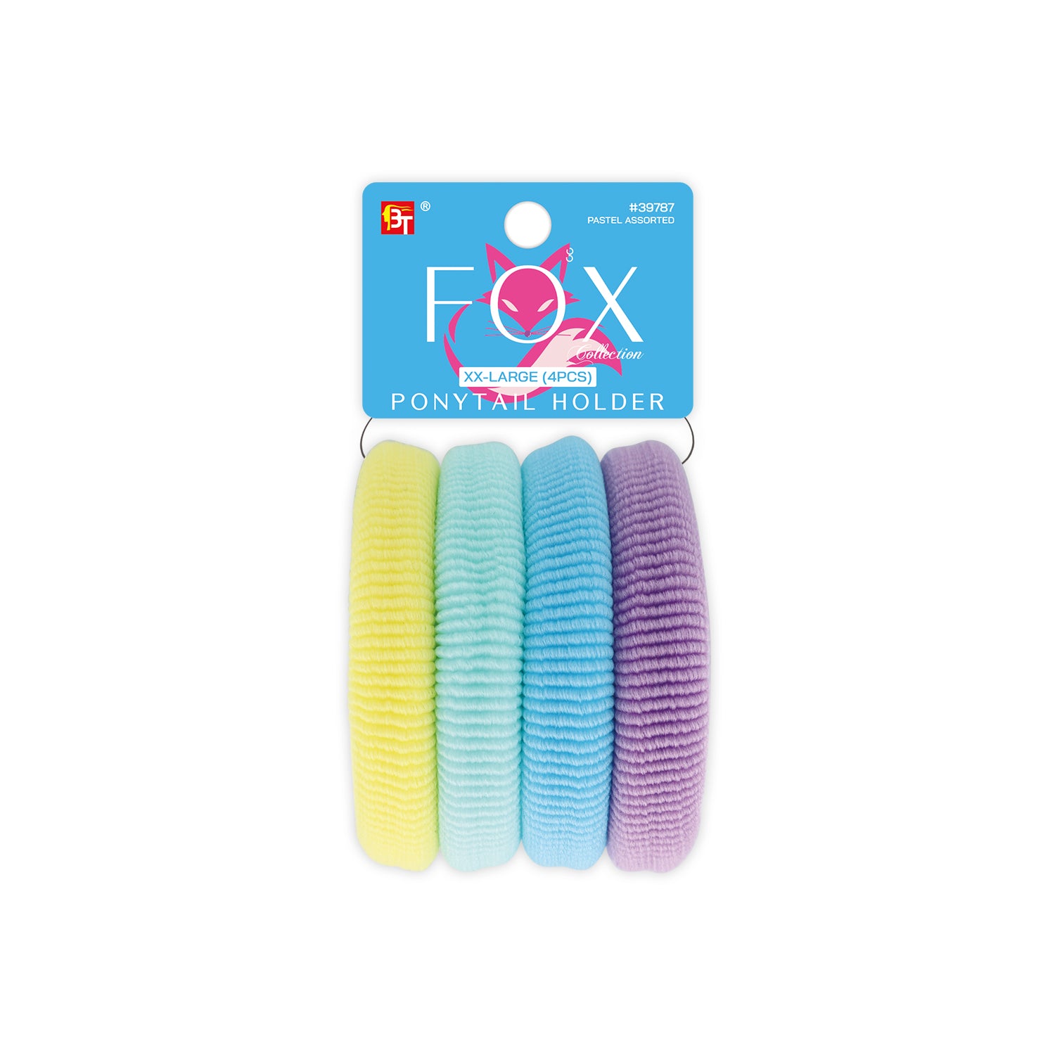 XX-LARGE PONYTAIL HOLDER 4BANDS