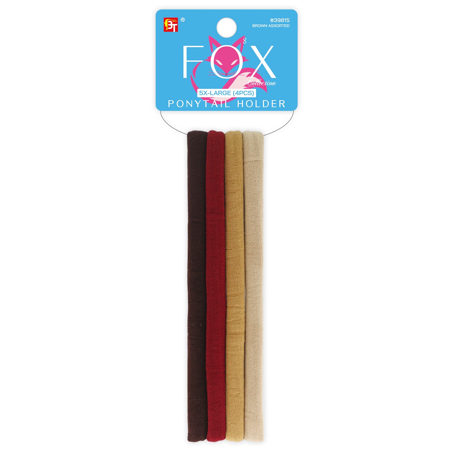5X-LARGE PONYTAIL HOLDER 4BANDS