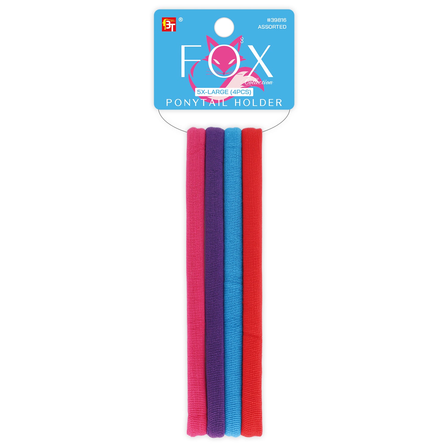 5X-LARGE PONYTAIL HOLDER 4BANDS