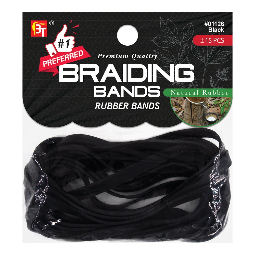 Braiding Natural Rubber Band