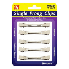 SINGE PRONG CLIPS 10 PCS