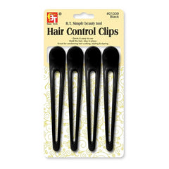HAIR CONTROL CLIPS OBLON HOLE 4PCS 3-4 