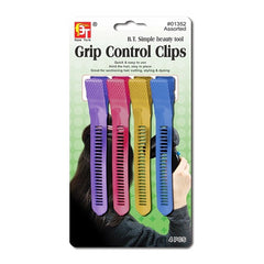 GRIP CONTROL CLIPS 4PCS (ASSORTED)