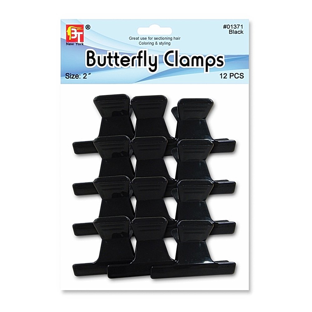 2" BUTTERFLY CLAMPS 12 PCS