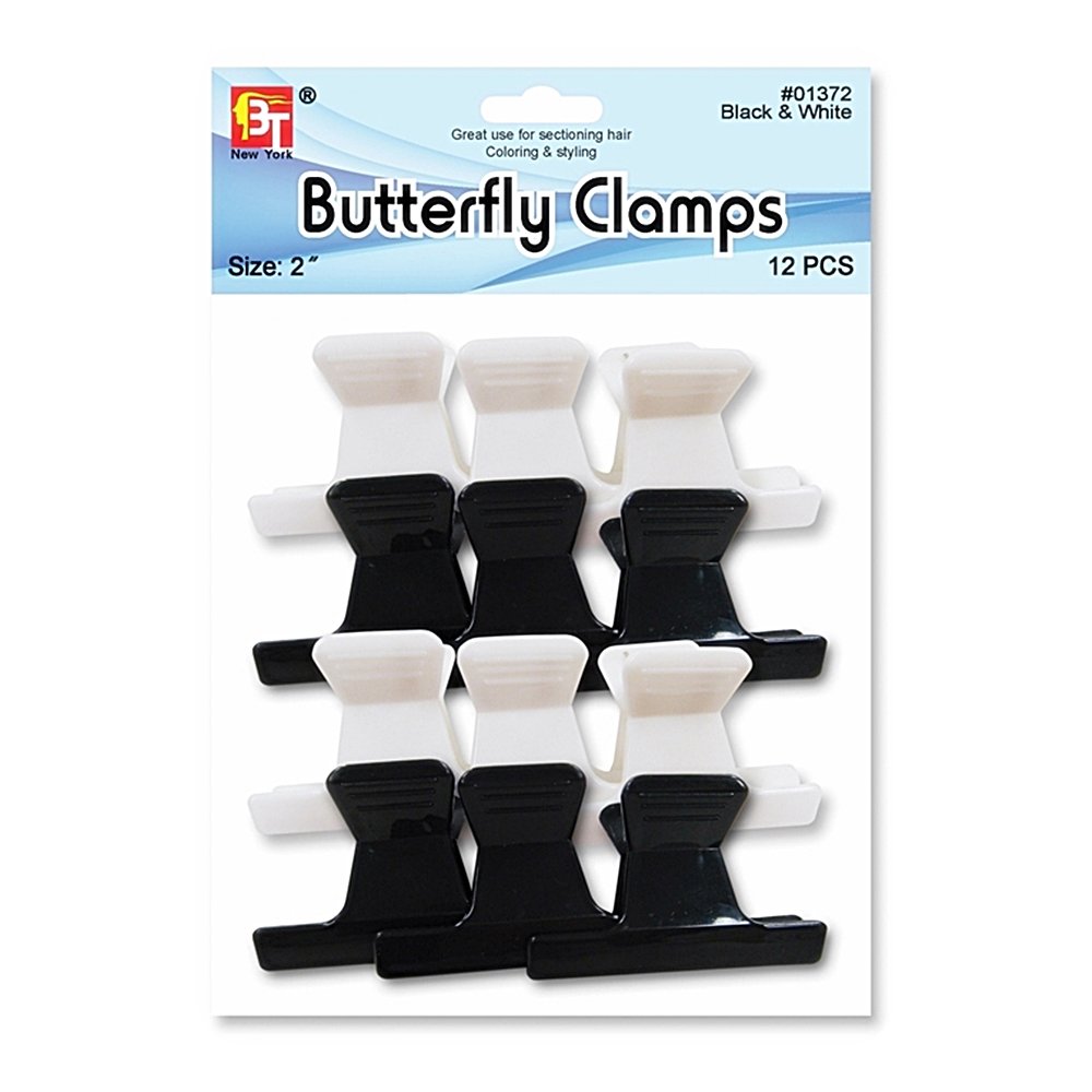 2" BUTTERFLY CLAMPS 12 PCS