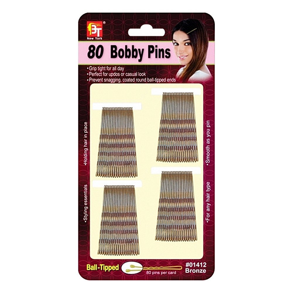 2" BOBBY PINS 80 PCS