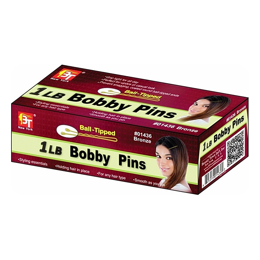 2" BOBBY PINS BOX - 1lb
