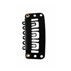 WIG CLIPS ROUND STYLE MEDIUM 2PCS