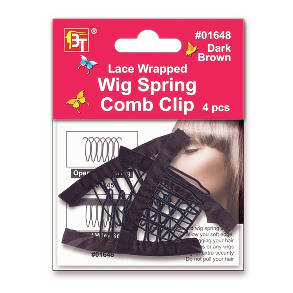 SPRING WIG CLIPS 4PCS