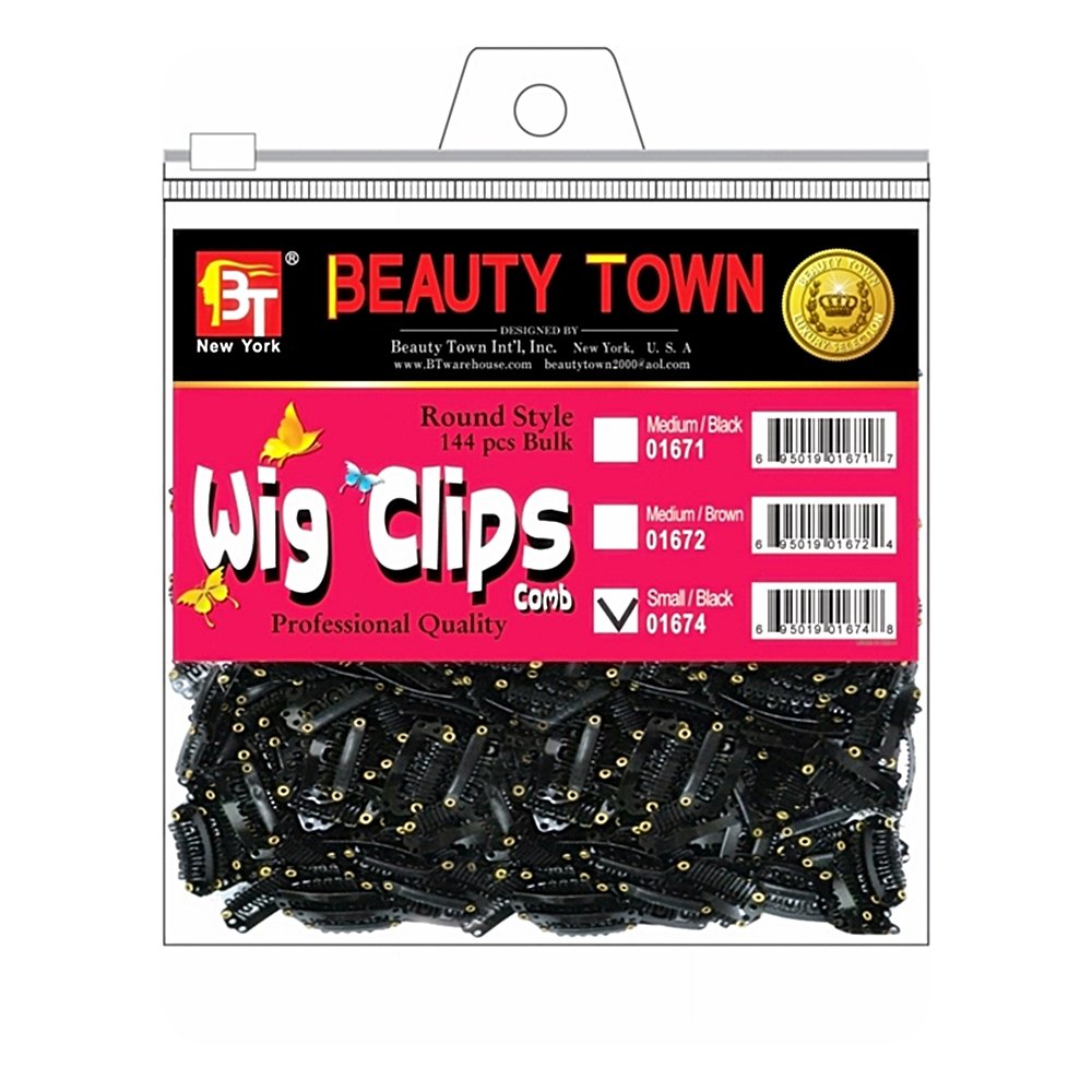 WIG CLIPS ROUND STYLE 144 PCS