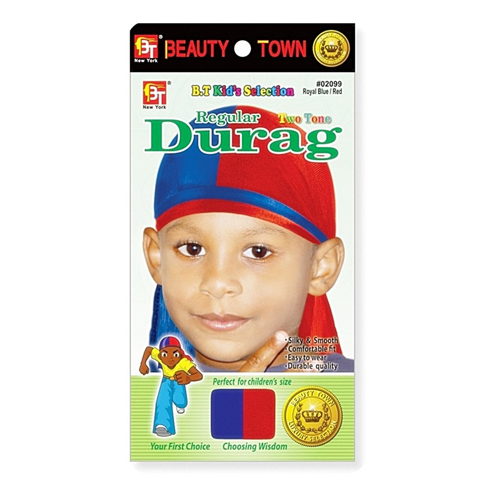 KID'S SELECTION JUNIOR REGULAR DURAG TWO TONE