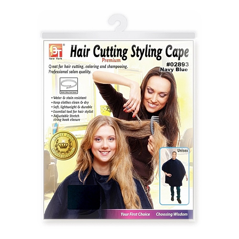 Luxury Hair Cutting Styling Cape Stretch String Hook
