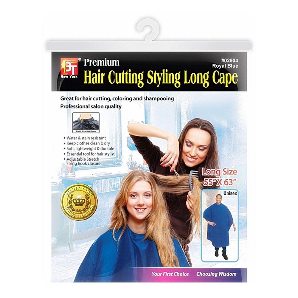 Luxury Hair Cutting Styling Long Cape