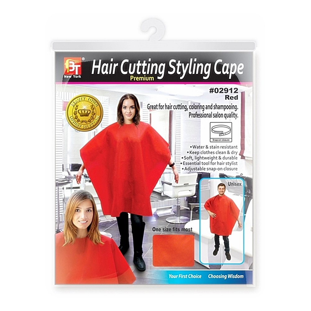 Luxury Hair Cutting Styling Cape Snap-On