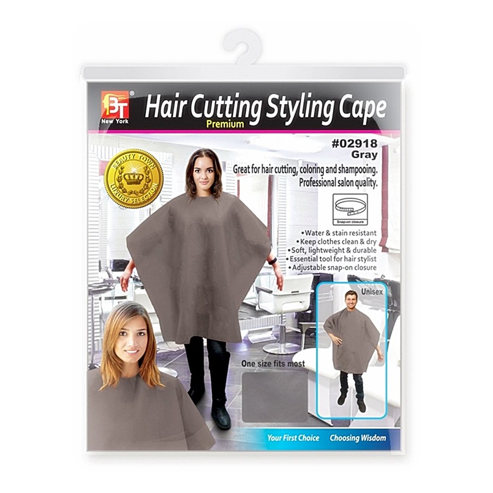 Luxury Hair Cutting Styling Cape Snap-On