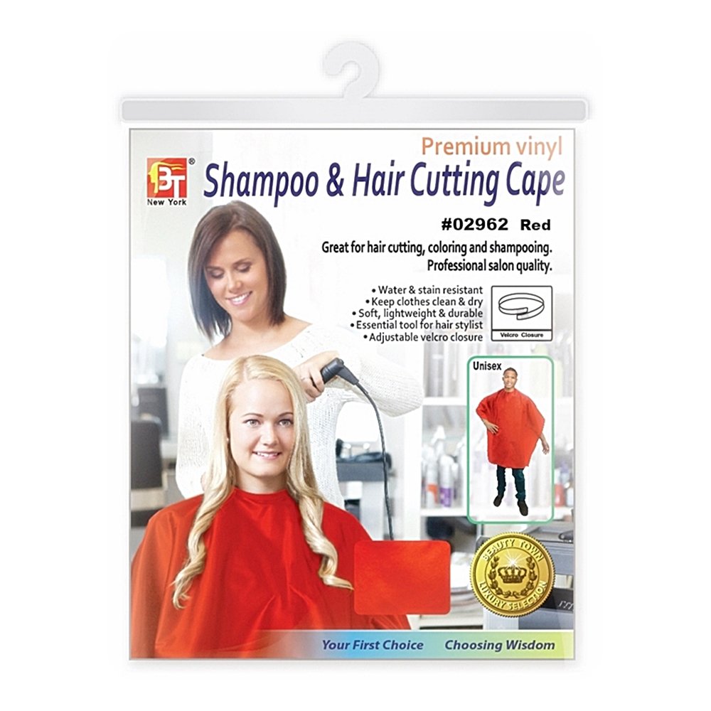 Luxury Vinyl Shampoo & Cutting Cape