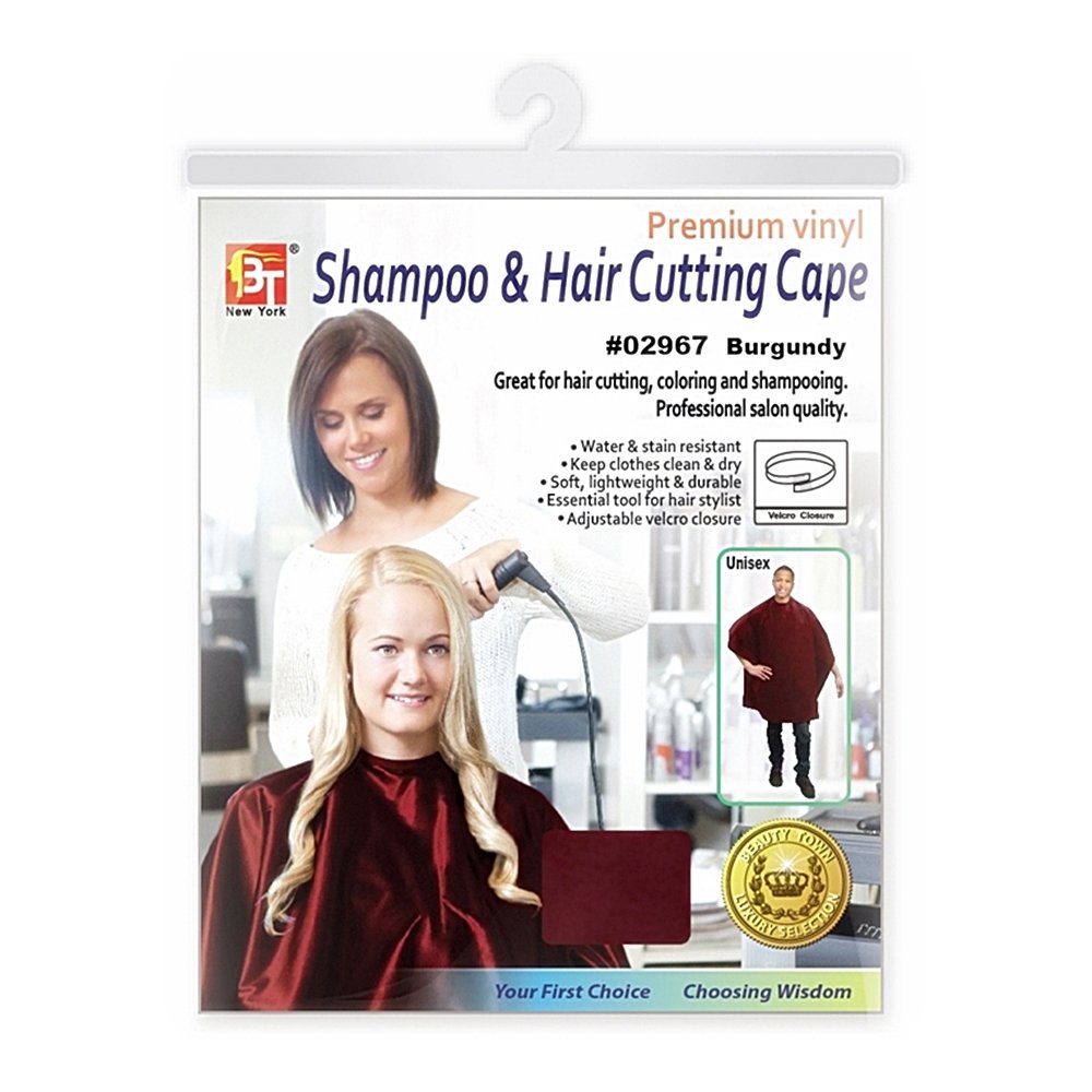 Luxury Vinyl Shampoo & Cutting Cape