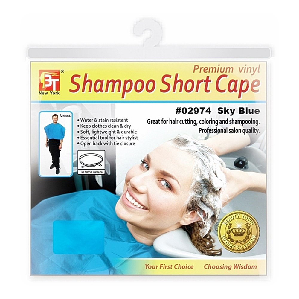Luxury Vinyl Shampoo Short Cape