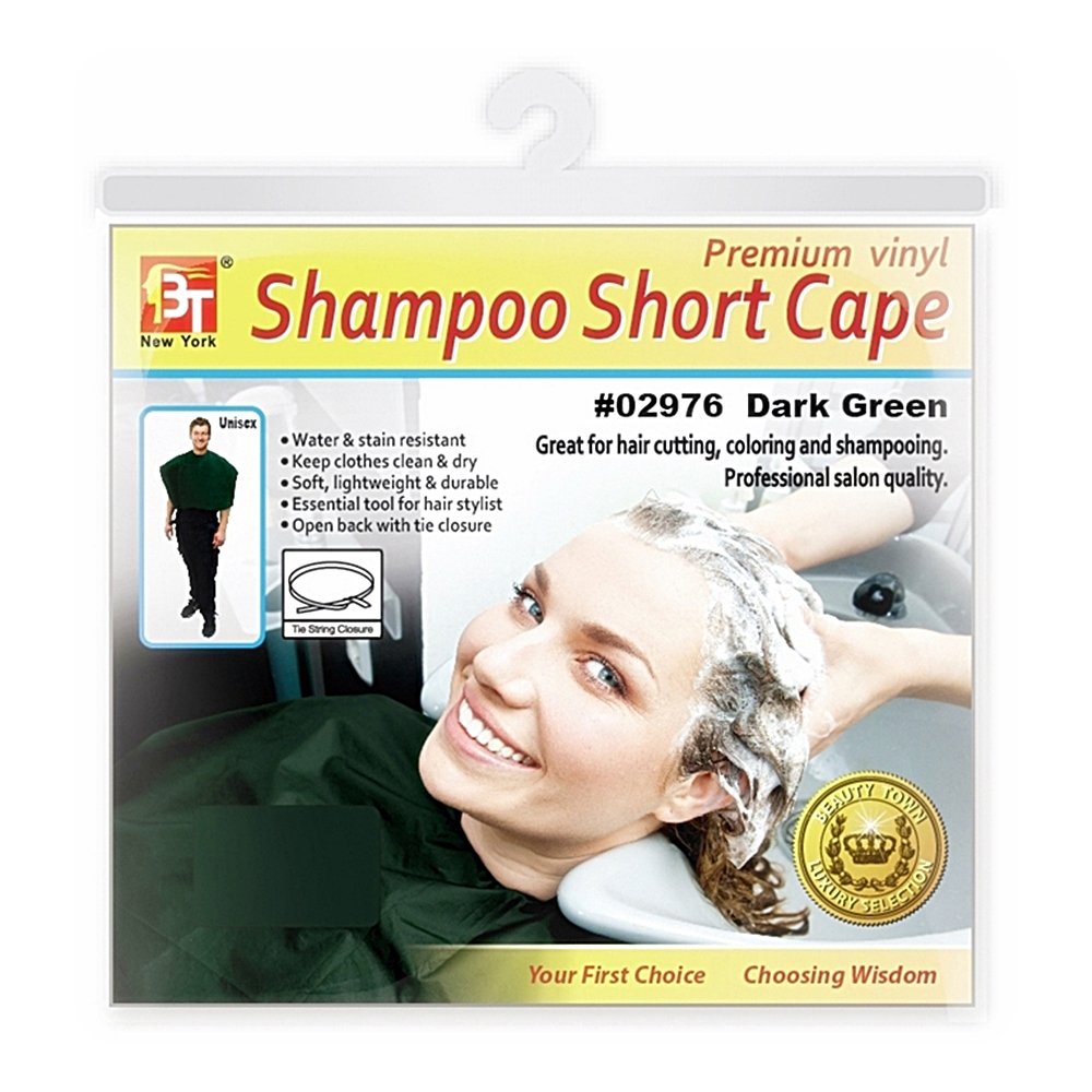 Luxury Vinyl Shampoo Short Cape