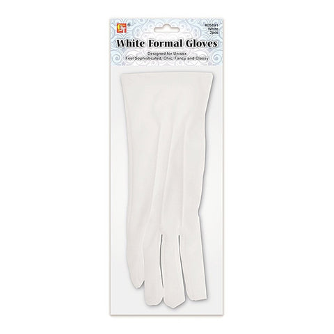 WHITE FORMAL GLOVES