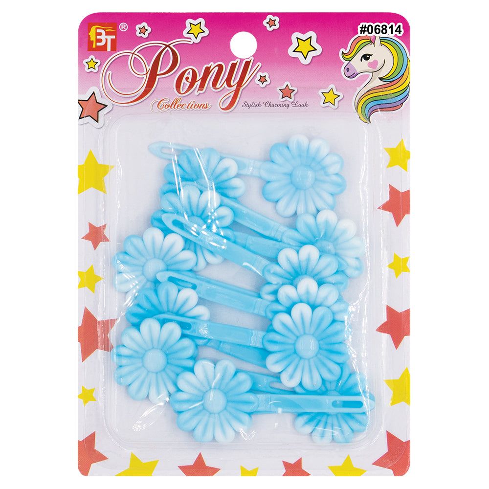 BARRETTES TWO TONE COLOR DAISY