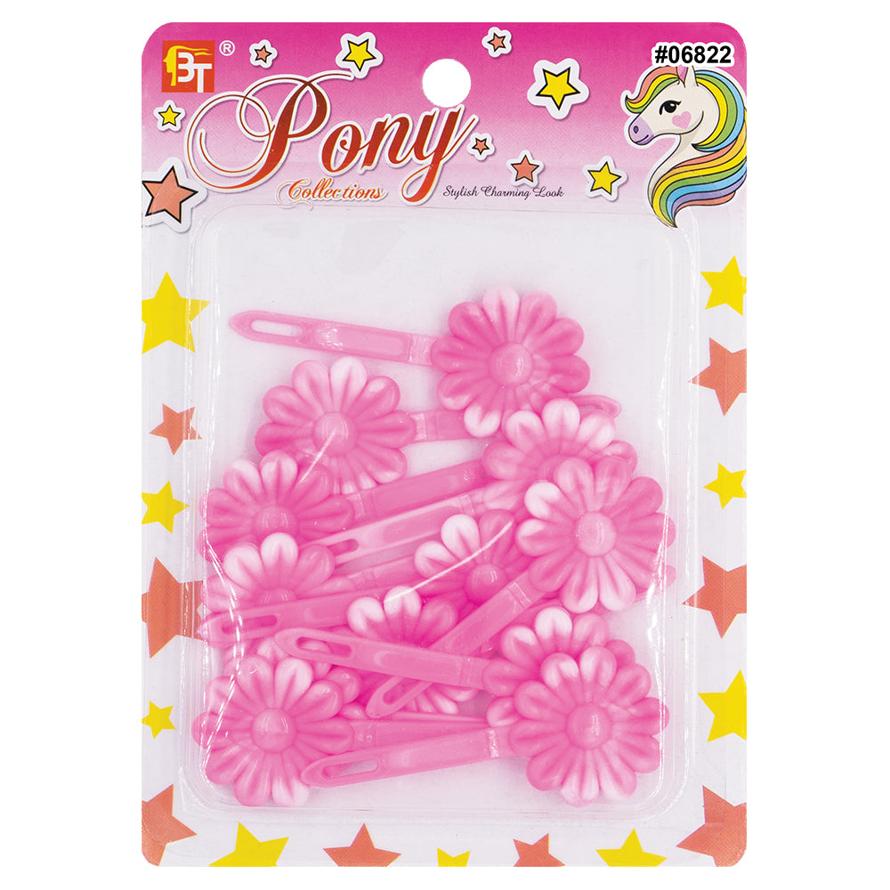 BARRETTES TWO TONE COLOR DAISY