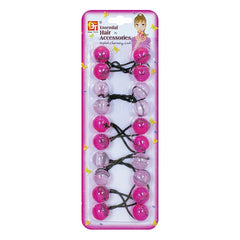 8PCS PONYTAIL HOLDERS 20MM