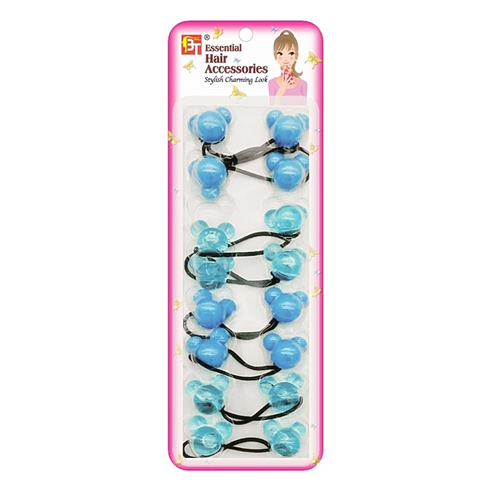 8PCS PONYTAIL HOLDERS BABY MOUSE